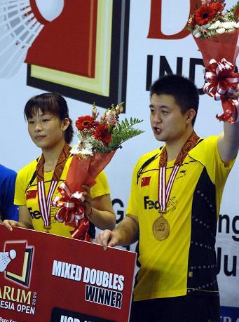 郑波/马晋 - 印度尼西亚羽毛球公开赛混合双打决赛
